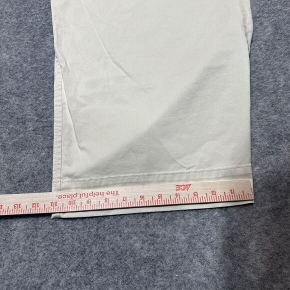 New Gap High Rise Pleated Wide Leg Khaki Women's Pants Size 16 Beige Light Wash - Picture 6 of 12